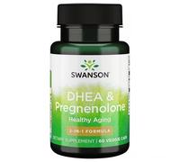 SWANSON DHEA 25 mg e Pregnenolone 100 mg 60 Pc