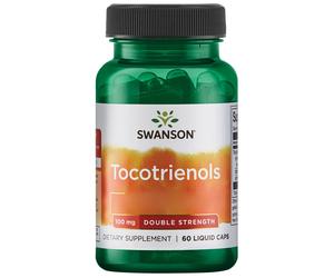 Swanson, Double Strength Tocotrienols, 100 mg, 60 capsule liquide - Spedizion...
