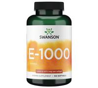 Swanson, E-1000, 1000IU, 100 capsule - spedizione lampo