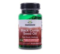 Swanson EFAs Olio di semi di cumino nero 500 mg - 60 Capsule