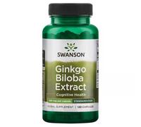 SWANSON Estratto di Ginkgo Biloba 60 mg 120 Pc