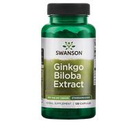 Estratto di Ginkgo Biloba 60 mg 120 Capsule Swanson Health Products