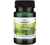Swanson, estratto di zenzero nero, 100 mg, 30 veg. Capsule - spedizione lampo
