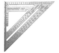 Swanson EU202 Squadra triangolare per edilizia, grigio, 25 cm