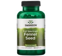 Swanson Fennel Seed, Semi di finocchio, 480 mg