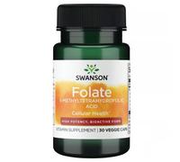 Folato 5-MTHF 800 mcg 30 Capsule vegetali Swanson Health Products