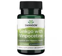 SWANSON Ginkgo con Vinpocetina 60 Pc