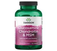 Swanson Glucosamina Condroitina MSM 500 mg, 120 compresse