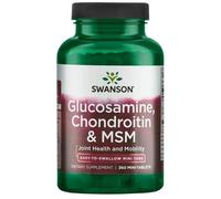 Glucosamina, condroitina e MSM 360 Mini Compresse Swanson Health Products