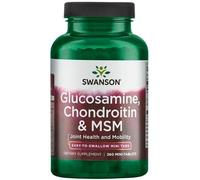 Swanson Glucosamina Condroitina e Msm 750mg Compresse + Mini Giunture 2 Taglie