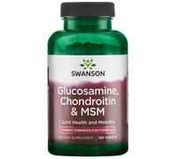 Swanson Glucosamina Condroitina e Msm 750mg Compresse + Mini Giunture 2 Taglie