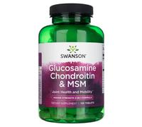 Swanson Glucosamina Condroitina MSM 500 mg, 120 compresse
