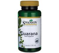 Swanson Guaranà 500mg 100 Pillole Energia Supporto Integratore Alimentare