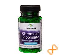SWANSON Integratore Supporto Glicemia Al Picolinato Di Cromo 100 Capsule