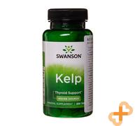 Swanson Kelp 225mcg Iodio Fonte Tiroide Salute Supporto 250 Compresse Minerale