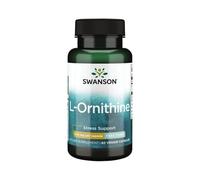 Swanson L-Ornitina 500 mg - 60 Capsule Vegetali