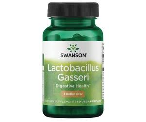 Swanson Lactobacillus Gasseri, 3 miliardi di CFU, 60 capsule vegetali