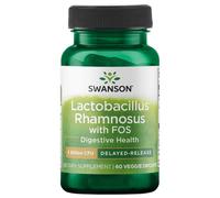 Swanson Lactobacillus Rhamnosus, 5 miliardi di CFU, 60 capsule vegetali