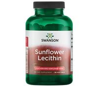 Swanson, lecitina di girasole da semi di girasole non OGM, 1.200 mg, 90