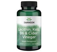 Lecitina, kelp, B6 e aceto di sidro di mele 240 compresse Swanson Health Products