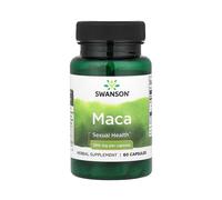 Swanson Maca 500mg 2 Confezioni Integratore Alimentare 120 Capsule