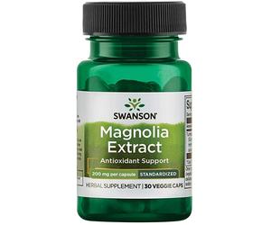 Swanson Magnolia Extract (estratto di magnolia), 200 mg, 30 capsule vegetali