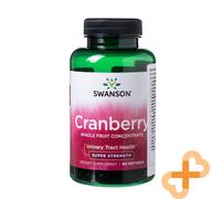 Swanson Mirtillo Concentrato Tratto Urinario Integratore 60 Capsule Morbide