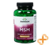 Swanson Msm 1000 MG Articolazioni Salute E Mobilità Supporto Supplemento 120