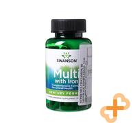 Swanson Multivitaminico E Minerale Complesso Pillole 130 Pillole Totale Salute