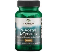 N-acetil L-tirosina 350 mg 60 Capsule Swanson Health Products