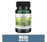 Swanson Nero Zenzero Estratto (Kaempferia Parviflora) 100mg 30 Capsule Veg