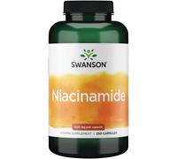 Swanson, niacinamide, 500 mg, 250 capsule - spedizione lampo