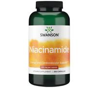 Vitamina B-3 Niacinamide 250 mg 250 Capsule Swanson Health Products