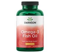 Swanson, Omega-3 Fish Oil, gusto limone, 150 capsule molli - spedizione lampo