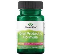 Swanson, Oral Probiotic Formula, aroma naturale di fragola, 3 miliardi di CFU...