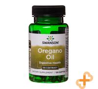 Swanson Origano Olio 120 Pillole Apparato Digerente Salute Supporto Integratore