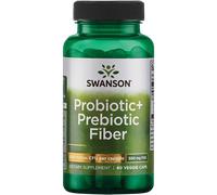 Swanson Probiotico + fibra prebiotica, 500 milioni di CFU