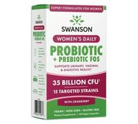 Swanson - Probiotico Quotidiano più Prebiotico per Donne, 60 capsule vegetali
