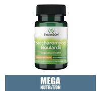 Swanson Saccharomyces Boulardii 30 Capsule Veg Promuove il Sano Fegato Flora