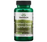 Swanson Spirulina biologica certificata 180 St