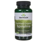 Swanson Spirulina biologica certificata 500 mg - 180 compresse