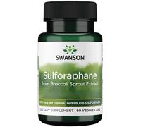 Sulforafano da estratto di germogli di broccoli 400 mcg 60 capsule vegetali Swanson Health Products