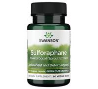 Sulforafano da estratto di germogli di broccoli 400 mcg 60 capsule vegetali Swanson Health Products