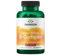 SWANSON Super Stress B-Complex con Vitamina C 100 Pc