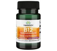 Vitamina B-12 Idrossicobalamina 1000 mcg 60 Compresse masticabili Swanson Health Products