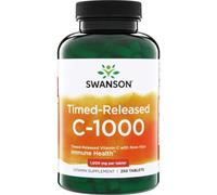 SWANSON Vitamina C-1000 a rilascio ritardato con rosa canina 250 Pc