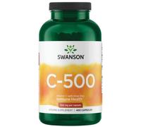 Swanson - Vitamina C 500 con Rosa Canina, 250 capsule
