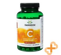 Swanson Vitamina C con Rosa Hips 90 Pillole Immune Supporto Supplemento 1000mg