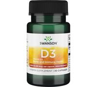 Swanson - Vitamina D-3 1000 IU, 30 capsule