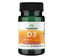 Swanson - Vitamina D-3 4000 IU, 90 capsule